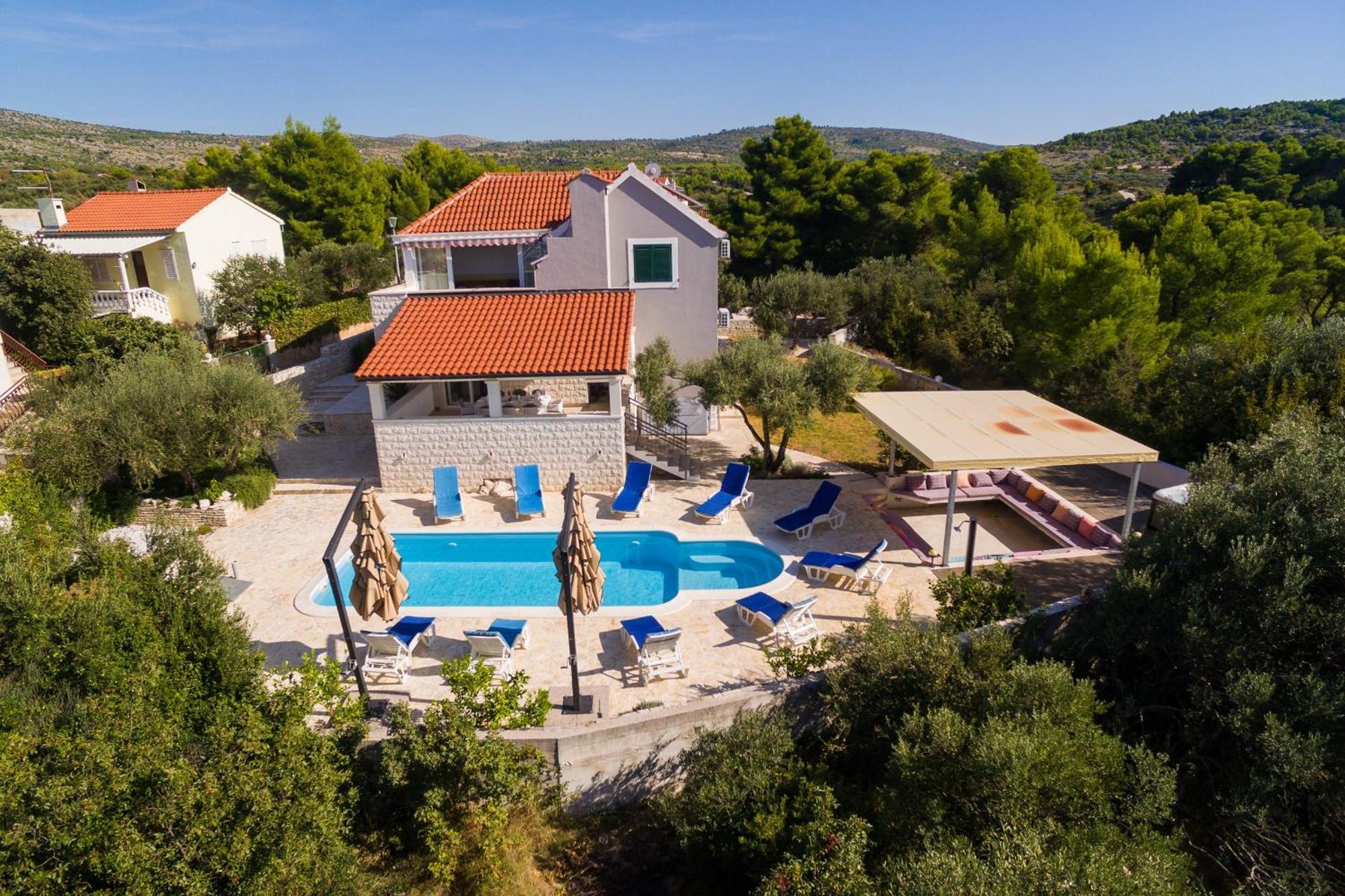 Villa Decima Milna  Exterior foto