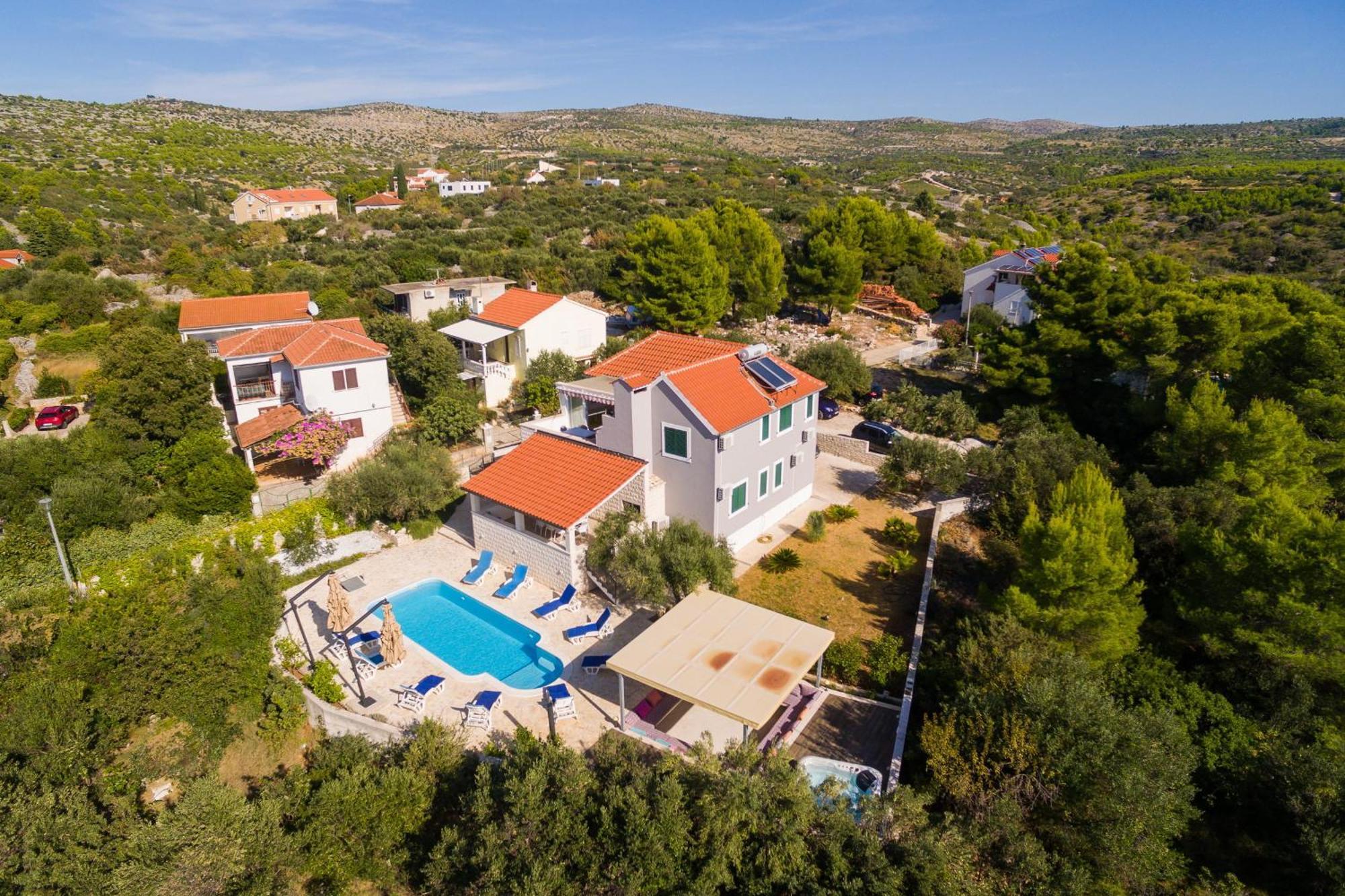 Villa Decima Milna  Exterior foto